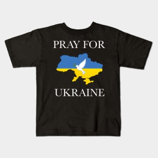 Pray For Ukraine Kids T-Shirt